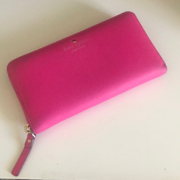 Kate Spade Cedar Street Lacey Wallet in Pink - Picture 2 of 8